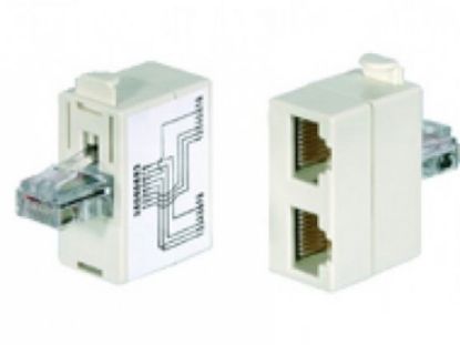 Imagem de ADAPTADOR Y RJ45 BR VOZ FIBRA OPTICA 