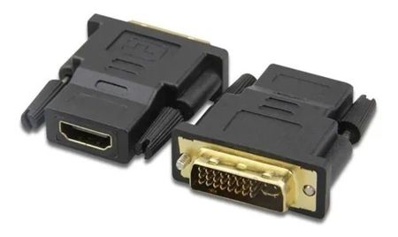 Imagem de ADAPTADOR DVI-I MACHO P/ HDMI FEMEA