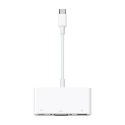 Imagem de ADAPTADOR DE USB-C P/ VGA MULTIPORTA BRANCO