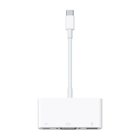 Imagem de ADAPTADOR DE USB-C P/ VGA MULTIPORTA BRANCO