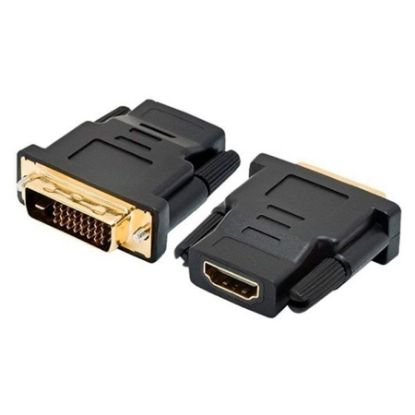 Imagem de ADAPTADOR HDMI FEMEA X DVI-D MACHO