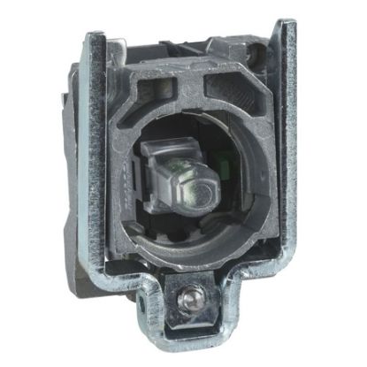 Imagem de BLOCO LUMINOSO METALICO LED VERDE 24V 1NF