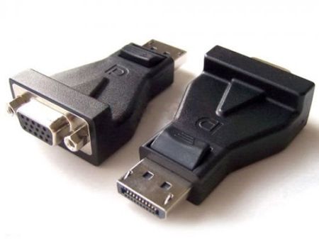 Imagem de ADAPTADOR DISPLAYPORT MACHO P/ VGA FEMEA