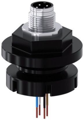 Imagem de ADAPTADOR PLUGUE M12 TETRAPOLAR ENTRADAS CABO M20/M25 CAPA IP67 