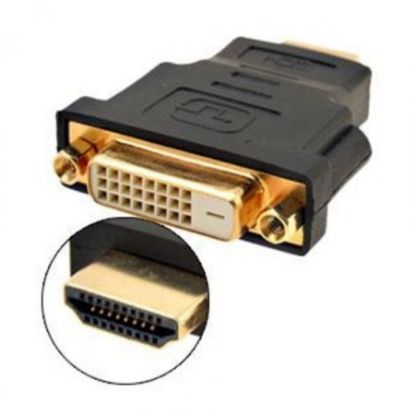 Imagem de ADAPTADOR DVI FEMEA X HDMI MACHO