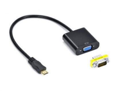 Imagem de ADAPTADOR MINI HDMI P/ VGA MACHO