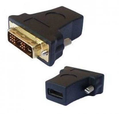 Imagem de ADAPTADOR DVI MACHO P/ HDMI FEMEA