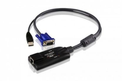 Imagem de CABO ADAPTADOR KVM USB/VGA RJ-45