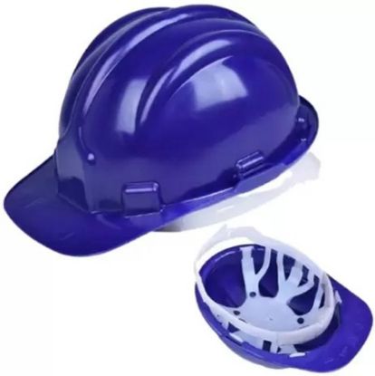 Imagem de CAPACETE ABA FRONTAL AZUL ESCURO CLASSE B