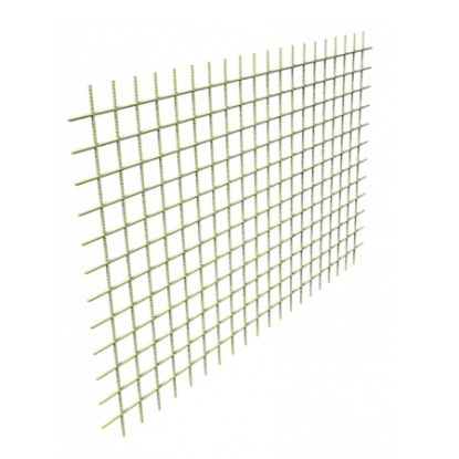 Imagem de TELA VERGALHAO DE FIBRA DE VIDRO  5MM X 6M X 2,40M MALHA 15 X 15