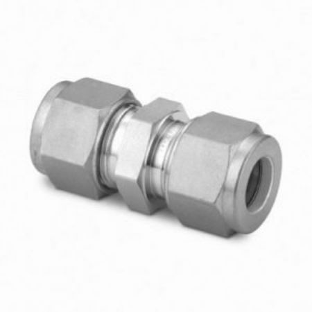 Imagem de UNIAO ACO INOX 316 CONEXAO DUPLA ANILHA P/ TUBOS DE 25MM ASTM A276