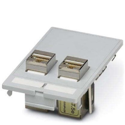 Imagem de PLACA VS-SI-FP-2RJ45-5-MOD-BU/BU 1657766 