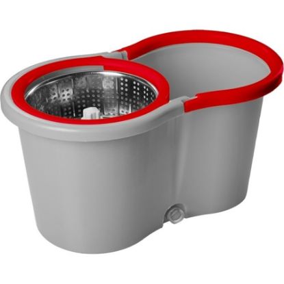 Imagem de MOP GIRATORIO INOX 360  BALDE CENTRIFUGA ESFREG PARA LIMPEZA