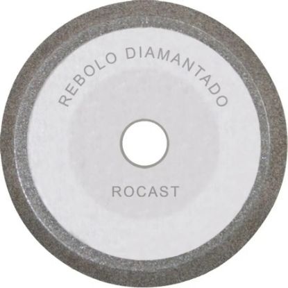 Imagem de REBOLO P/REPOSICAO AFIADORA 125 X 19 MM DIAMANTADO