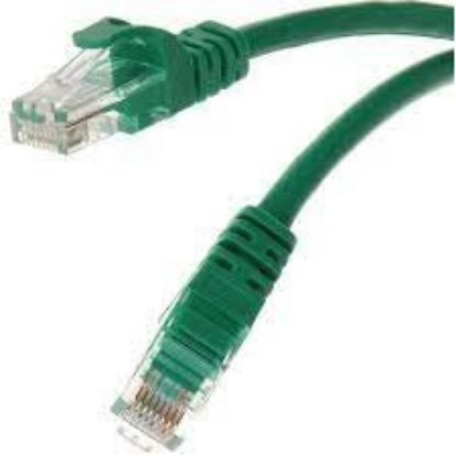 Imagem de PATCH CORD U/UTP RJ45 CAT6A VERDE 500MM 