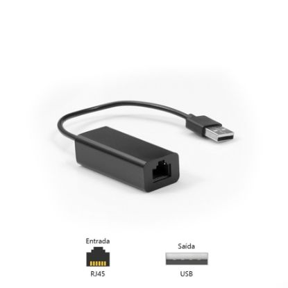 Imagem de CABO ADAPTADOR USB2.0 MACHO RJ45 FEMEA 