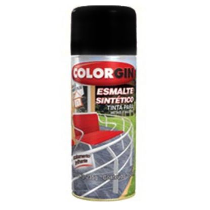 Imagem de TINTA SPRAY ESMALTE SINTETICO 350ML PRETO