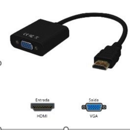 Imagem de CABO ADAPTADORADOR HDMI M/VGA F+P2 