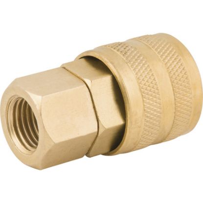 Imagem de ENGATE RAPIDO FEMEA 1/4"X1/4" C/ ROLETE 