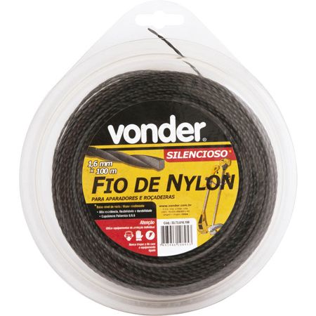 Imagem de FIO DE NYLON 1,6MM X 100M SILENCIOSO  