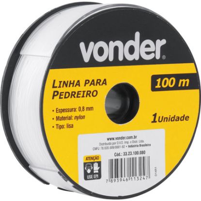 Imagem de LINHA P/PEDREIRO 0,80MM X 100M    