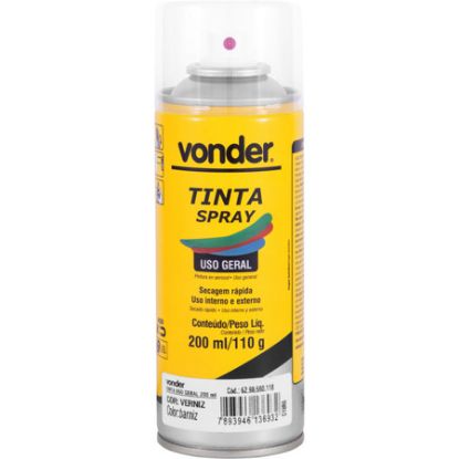 Imagem de TINTA VERNIZ PROTETOR  P/ TINTA SPRAY  200ML