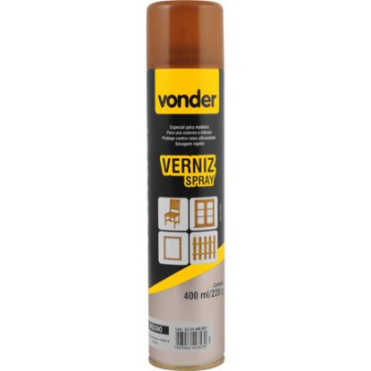 Imagem de TINTA VERNIZ SPRAY  MOGNO  400ML