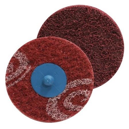 Imagem de DISCO DE LIXA    3" 76MM GRÃO VERMELHO MÉDIO P/ PREPARAÇÃO E LIMPEZA LINHA SPEED LOK