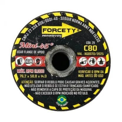 Imagem de REBOLO 150MM PERIFERICO BORRACHA ATE 6MM