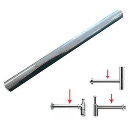 Imagem de TUBO SAIDA SIFAO 40CM INOX