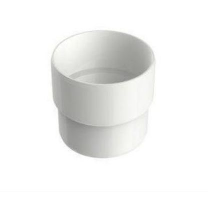 Imagem de ACOPLAMENTO DE PVC CIRCULAR 88MM AQUAPLUV STYLE BRANCO CB