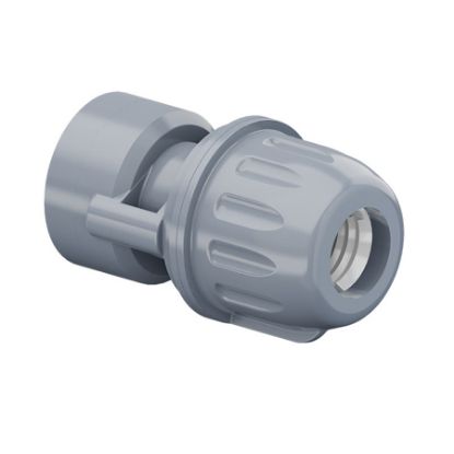 Imagem de ADAPTADOR DE COMPRESSÃO RF 20MM X 3/4" EM PP CB