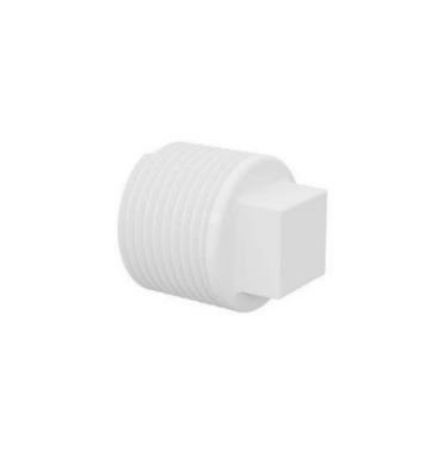 Imagem de TAMPAO DE PVC P/ ELETRODUTO ROSCADO BRANCO 1/2"