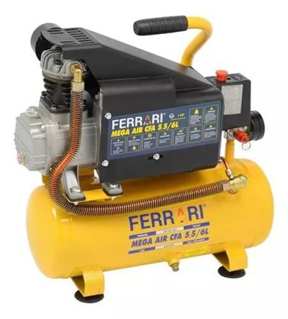 Imagem de COMPRESSOR DE AR MEGA AIR CFC 8,6/24L 12NV 2HP