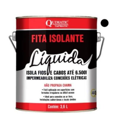 Imagem de FITA ISOLANTE LIQUIDA 3,6L PRETA