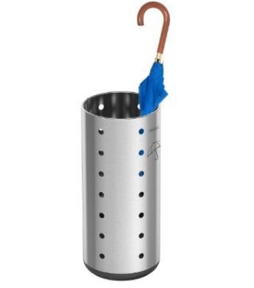 Imagem de PORTA GUARDA CHUVA EM ACO INOX DRY 15L