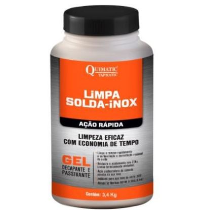 Imagem de LIMPA SOLDA INOX GEL 3,4KG ACAO RAPIDA