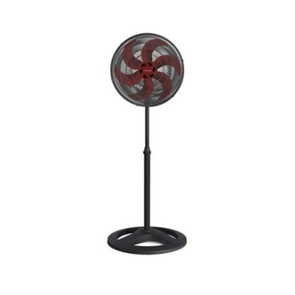 Imagem de VENTILADOR DE COLUNA OSCILANTE TURBO 6P 50CM VERMELHO 220V PREMIUM 