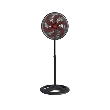 Imagem de VENTILADOR DE COLUNA OSCILANTE TURBO 6P 50CM VERMELHO 220V PREMIUM 