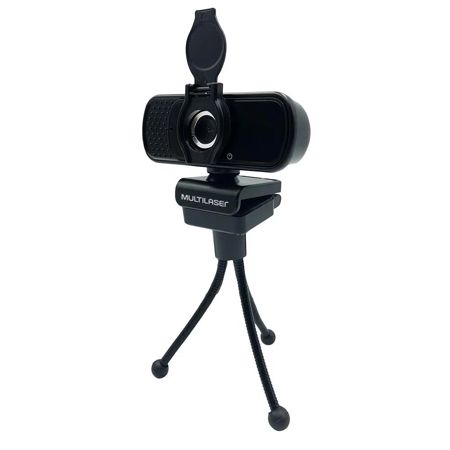 Imagem de WEBCAM USB FULL HD 1080P 30QPS C/ TRIPE, CANCELAMENTO DE RUIDO E PROTETOR DE PRIVACIDADE