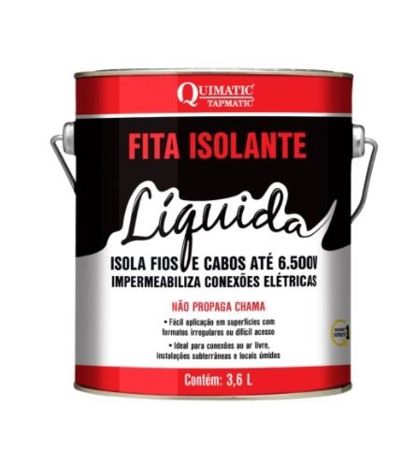 Imagem de FITA ISOLANTE LIQUIDA 3,6L BRANCO