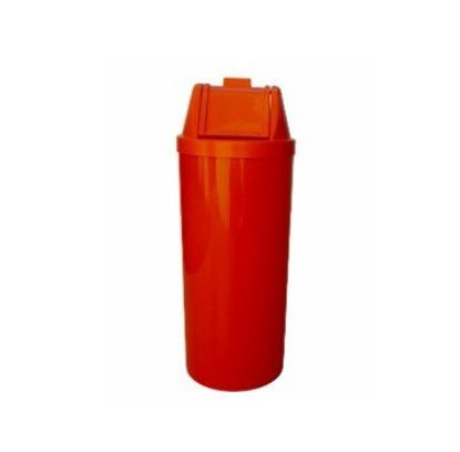 Imagem de LIXEIRA PLASTICA  50L C/ TAMPA BASCULANTE VERMELHO