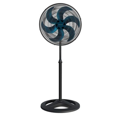 Imagem de VENTILADOR DE COLUNA OSCILANTE TURBO 6P 50CM AZUL 220V PREMIUM