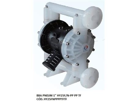 Imagem de BOMBA PNEUMATICA MANUAL PLASTICA BITOLA DE SUCCAO 1" NPF 8,4BAR