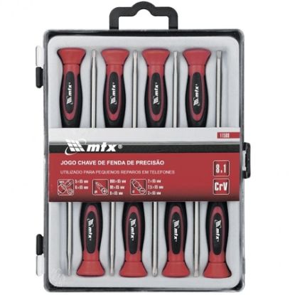 Imagem de JOGO DE CHAVE DE PRECISAO TORX 4, 5, 6, 7-PH 000, 00, 0-SL 2,0  8 PCS