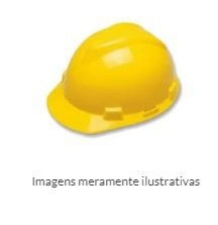 Imagem de CAPACETE ABA FRONTAL V-GARD 500 CLASSE B TIPO II C/ JUGULAR E CARNEIRA S/ VENTILACAO AMARELO C/ LOG