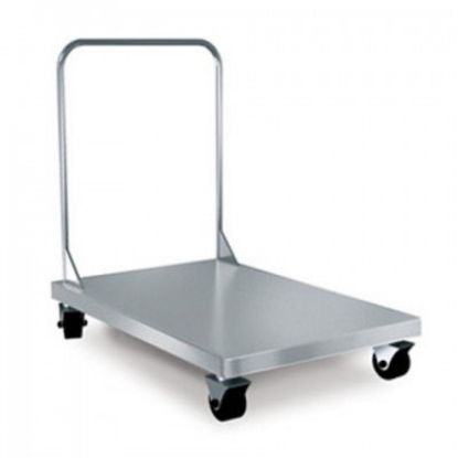 Imagem de CARRINHO PLATAFORMA EM ACO INOX 80CM X 40CM X 90CM ATE 300KG