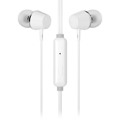 Imagem de FONE DE OUVIDO INTRA AURICULAR C/ MICROFONE BRANCO DHE7000