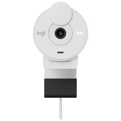 Imagem de CAMERA WEBCAM FULL HD BRIO 300 C/ MICROFONE OFF WHITE