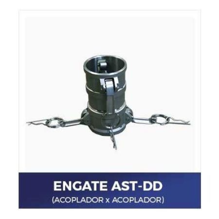 Imagem de ENGATE RAPIDO ACOPLADOR 3" EM ACO INOX AISI 316 300PSI